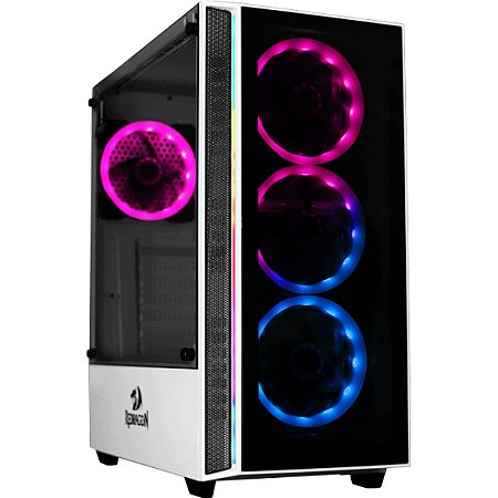 Gabinete Gamer Grapple Gaming Case White (GC-607) - Redragon