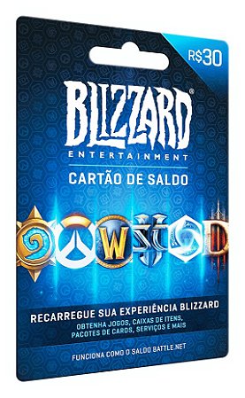 Cartao Blizzard 100 Reais