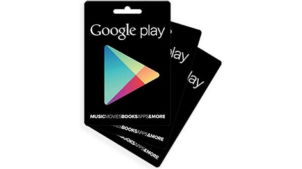 Cartão Gift Card Google Play $300