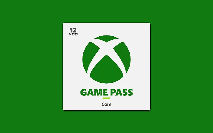 Cartão Gift Card Xbox Live 12 Meses - Código Digital