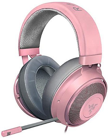 Headset Gamer Kraken Quartz 7.1 Rosa - Razer