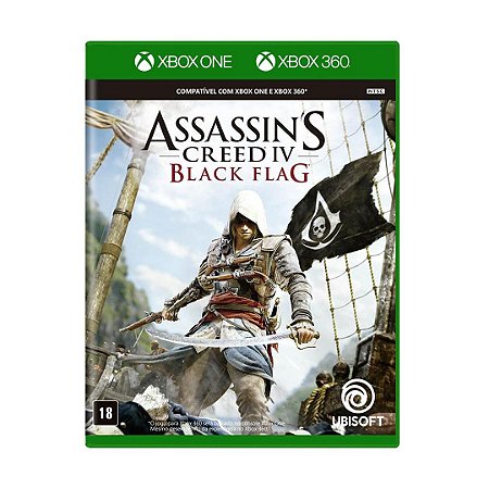 Jogo Assassin's Creed IV: Black Flag - Xbox 360 - Xbox One - Jogos