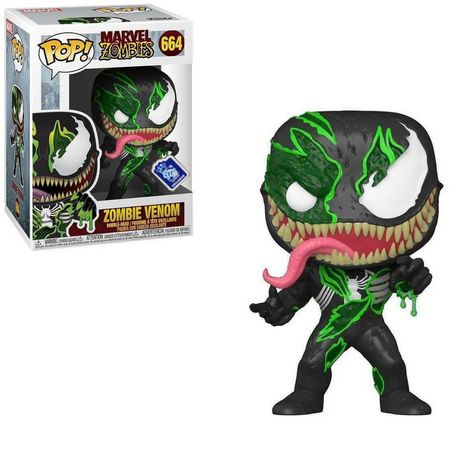 Boneco Funko Pop Zombie Venom #664 - Marvel Zombies