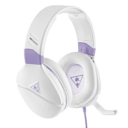 Headset Gamer Recon Spark Branco E lilás  - Turtle Beach