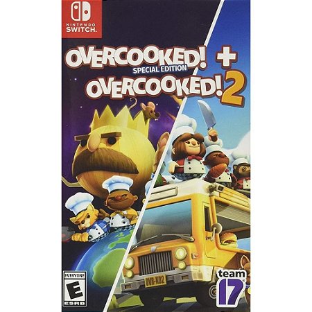 Jogo Overcooked + Overcooked 2 - Switch