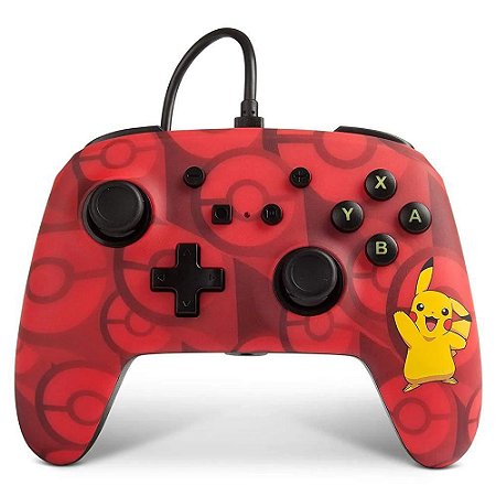 Controle Switch Pokémon Vermelho - Switch