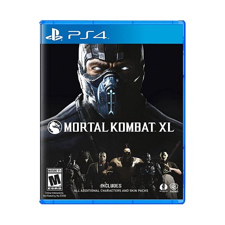 Jogo Mortal Kombat XL - PS4 - Playstation 4 - Curitiba - MK XL Curitiba -  Jogos Curitiba - Brasil Games - Jogos para PS4 - Jogos para Xbox One - Jogos