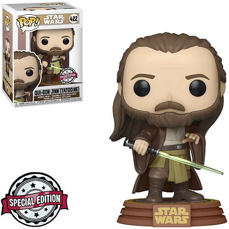 Funko Pop #422- Qui-Gon - Star Wars
