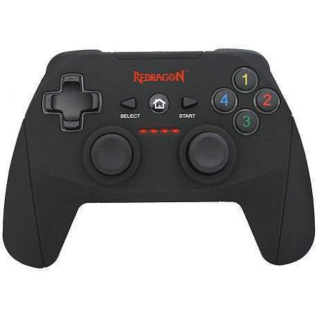 Controle Redragon Harrow Wireless  PS3 /PC