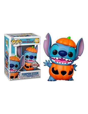 Funko Pop #1087- Pumpkin Stitch -Disney