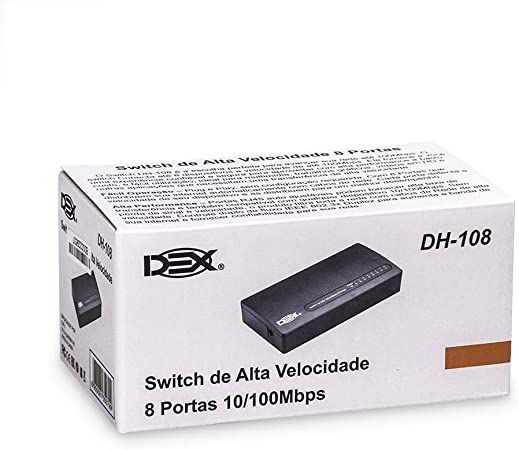 Hub Dex DH-108 -8 Portas