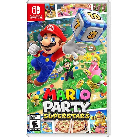 Jogo Super Mario Party SuperStars - Switch - Brasil Games