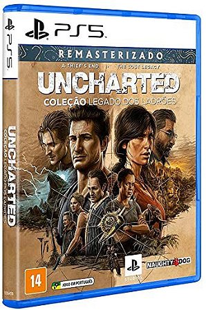 Jogo Uncharted: Coleção Legado Dos Ladrões - PS5