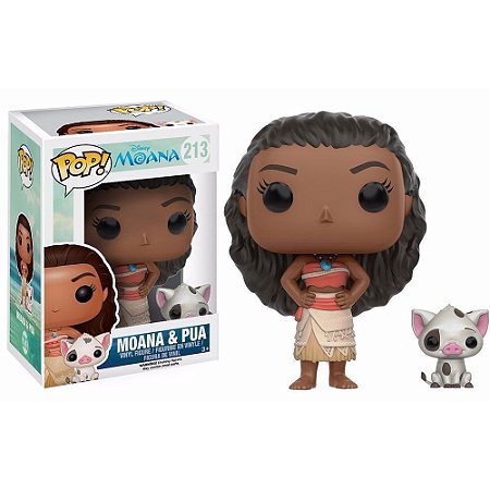 Boneco Funko Disney #213 - Moana & Pua