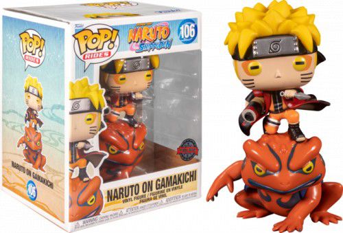 Funko Pop #106 - Naruto on Gamakichi - Naruto