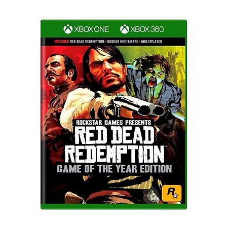 Jogo Red Dead Redemption: Game Of The Year Edition - Xbox 360 - Curitiba -  Brasil Games - Console PS5 - Jogos para PS4 - Jogos para Xbox One - Jogos  par Nintendo Switch - Cartões PSN - PC Gamer