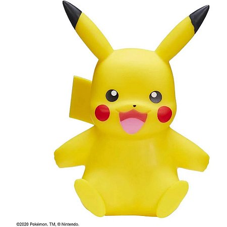 Boneco Pokémon Pikachu 10cm Vinil