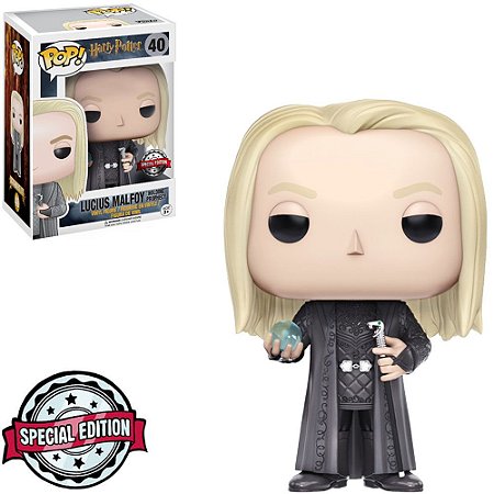 Boneco Funko Pop  #40 -Lucius Malfoy - Harry Potter