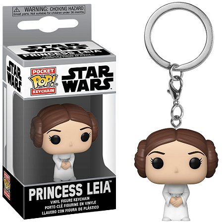 Chaveiro Pocket Pop - Princess - Star Wars