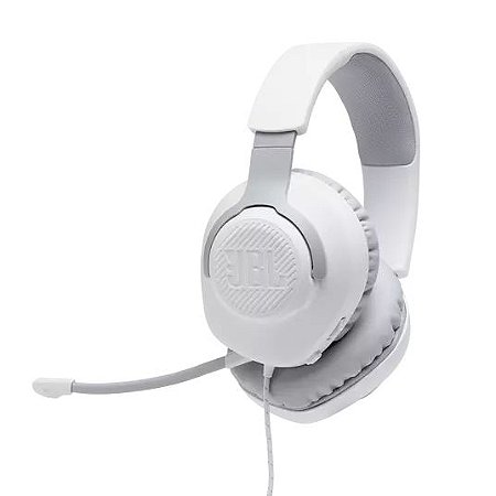 Headset JBL Quantum 100 Branco Usb