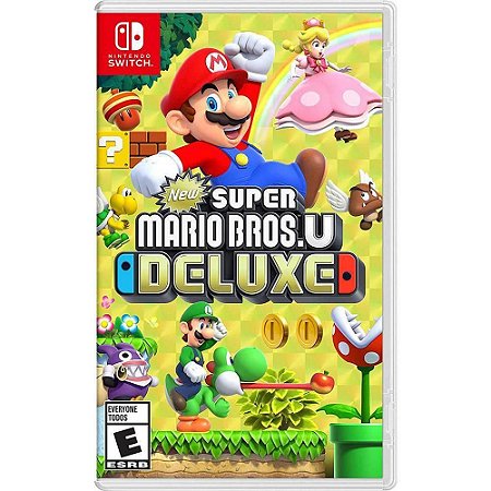 Jogo Super Mario Bros Deluxe (Pré-venda) - Switch - Curitiba