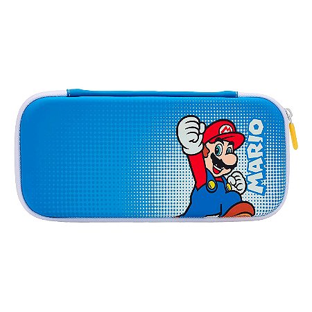 Case Switch Super Mario Azul Lite - Powera