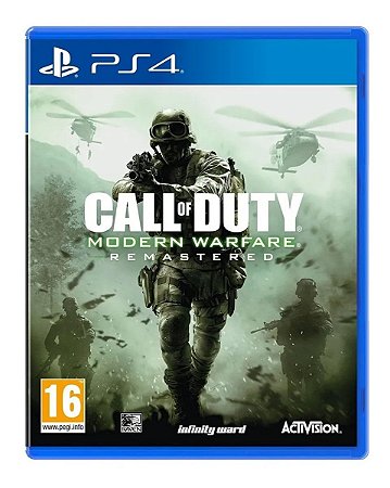 Jogo PS4 Call of Duty Modern Warfare Remastered - Brasil Games