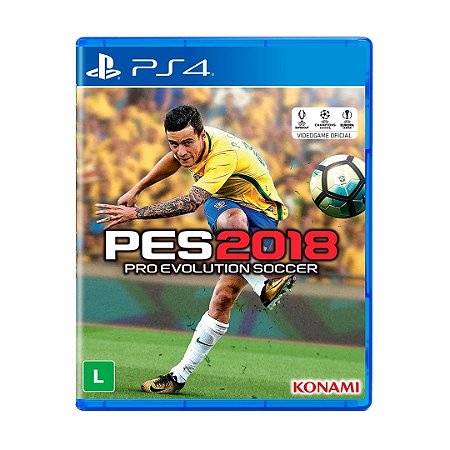 Jogo Pro Evolution Soccer 2018 (PES 2018)  - PS4