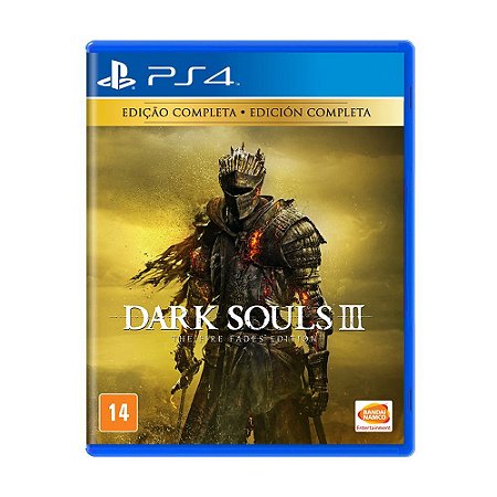 Jogo Dark Souls III: The Fire Fades Edition - PS4 - Jogos PS4 Curitiba -  Playstation 4 Curitiba - Play 4 - Loja de Games Curitiba - Brasil Games -  Console PS5 