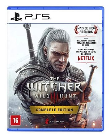 Jogo PS5 The Witcher Complete Edition - Brasil Games - Console PS5