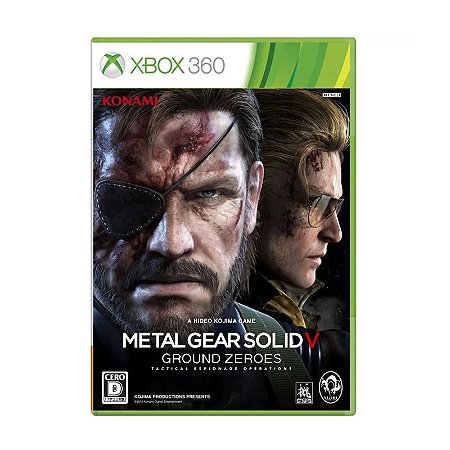 Jogo Metal Gear Solid V: Ground Zeroes - Xbox 360