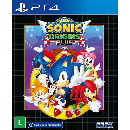Jogo Sonic Origins Plus - PS4
