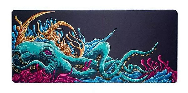 Mouse Pad Gamer Hybrid - 40x90 - Octopus - Speed