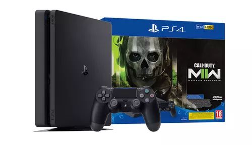 Console Playstation 4 com Jogo Call of Duty MW2