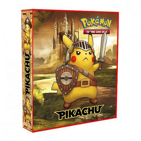 Álbum Pokémon para cards tipo fichário - Pikachu Fantasy