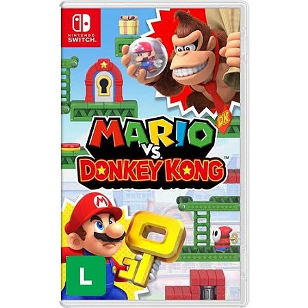 Jogo Mario vs Donkey Kong - Switch