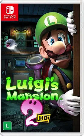 Jogo Switch Luigi Mansion 2 HD