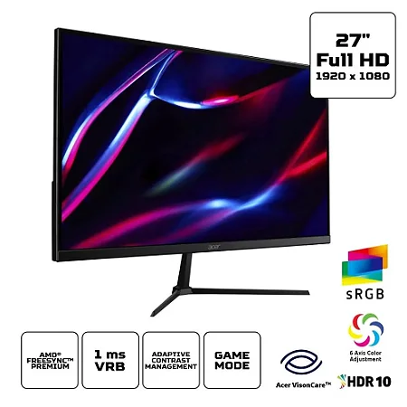 MONITOR GAMER ACER ED270 27 X2BMIIPX 240 HZ Curve