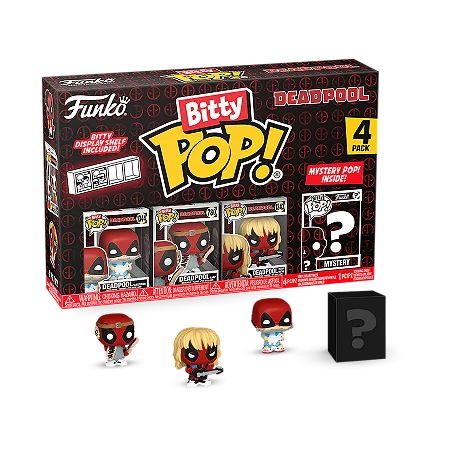 Funko Pop #  Bitty  Deadpool   -