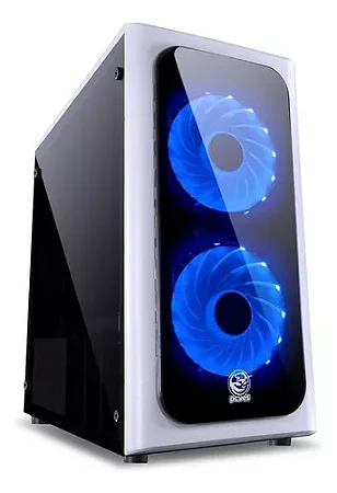 Gabinete Gamer Pcyes Branco RGB - Venus