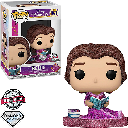 Funko Pop #1021 -Belle -Disney Gliter