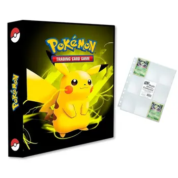 Album Pokemon  fichachario Mini (4 bolsos) + 10 Folhas
