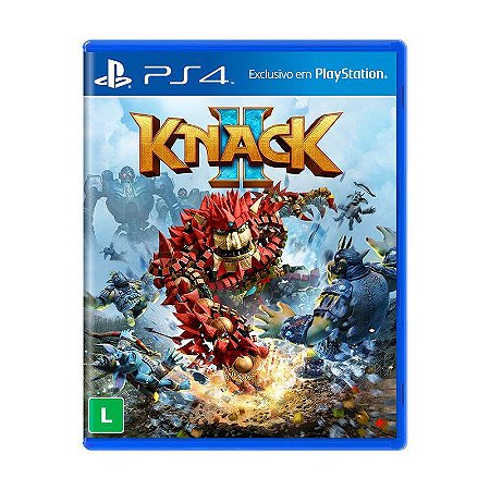 Jogo Knack 2 - PS4 - Jogos PS4 Curitiba - Playstation 4 Curitiba - Play 4 -  Loja de Games Curitiba - Brasil Games - Console PS5 - Jogos para PS4 