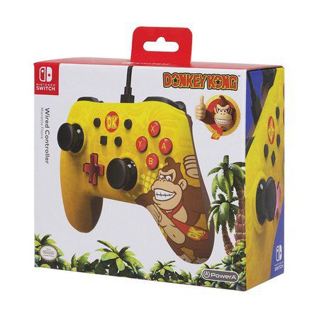 Controle PowerA com fio (Donkey Kong Edition) - Switch