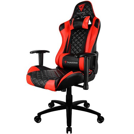 Cadeira Gamer THUNDERX3 TGC12 Preta e Vermelha