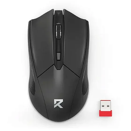 MOUSE OFFICE REDRAGON BM-2463 PRETO WIRELES
