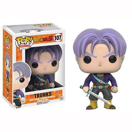 Boneco Funko Dragon Ball Z #107 - Trunks