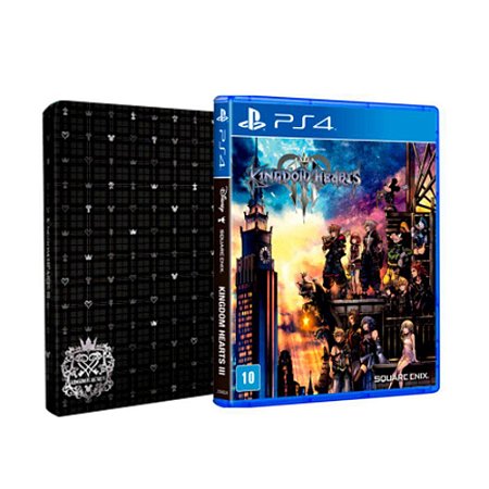 Jogo Kingdom Hearts 3 - Brinde Steelbook - PS4, Shopping