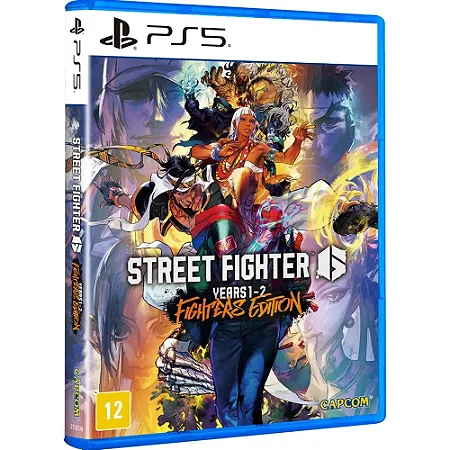 JOGO PS5 STREET FIGHTER 6 YEARS 1-2 FIGHTERS EDITION PS5