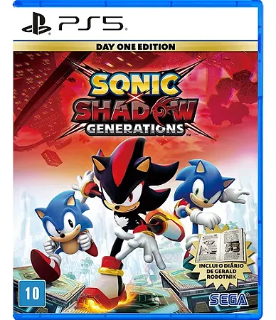 Jogo PS5 Sonic Shadow Generations